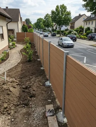Lärmschutzzaun in Dohna - fachgerechte Ausführung vor Ort