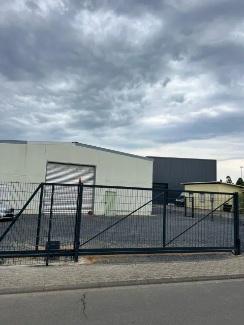 Industriezaun in Dresden - fachgerechte Ausführung vor Ort